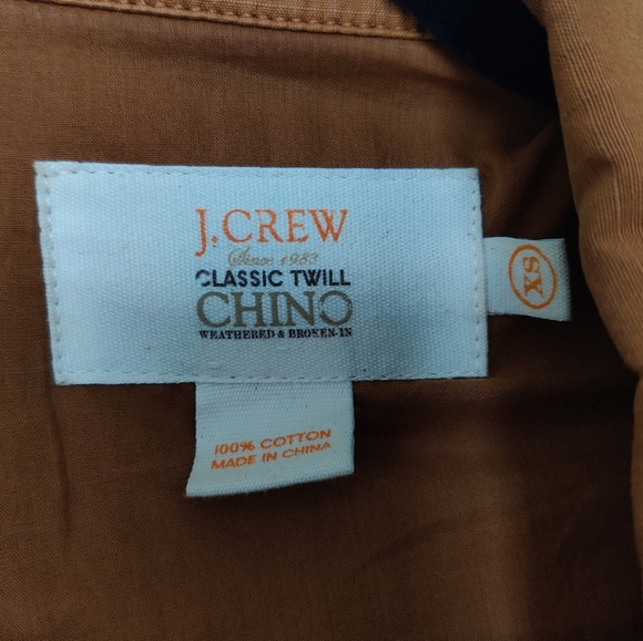 J. Crew Classic Twill Chino Jacket in Mustard - Picture 5 of 5